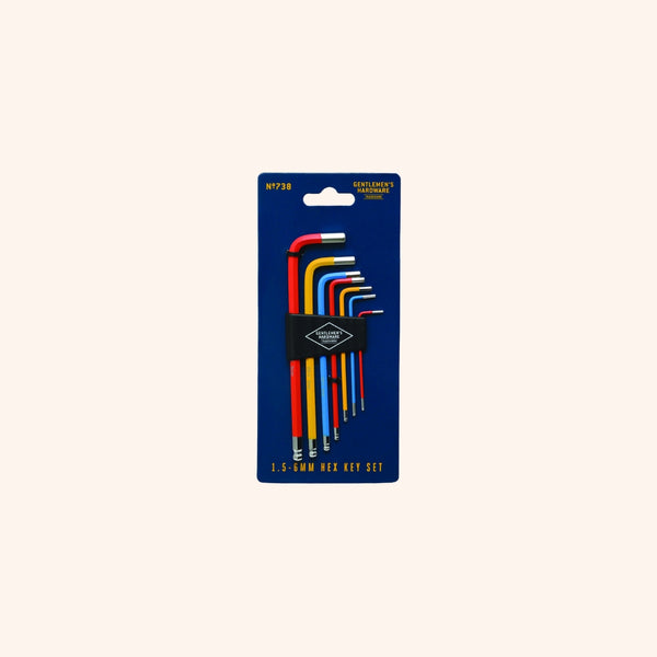 Gentlemen's Hardware Hex Key Set