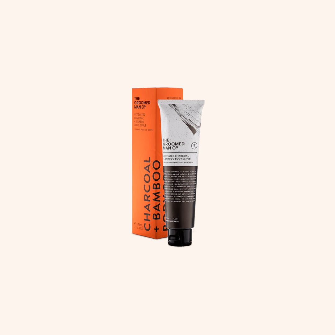 Body Scrub - Activated Charcoal & Bamboo