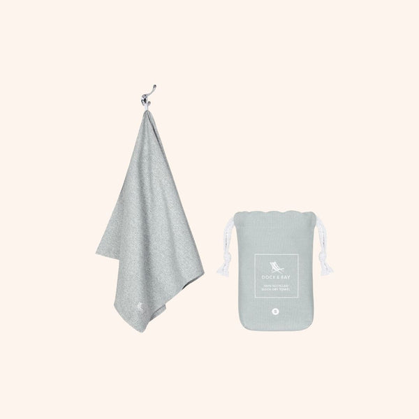 Quick-Dry Fitness Towel - Mountain Grey