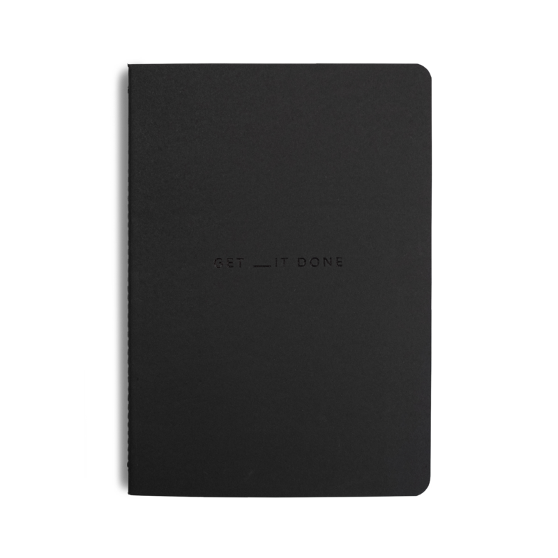 MiGoals Get __it Done Minimal A5 (Black)