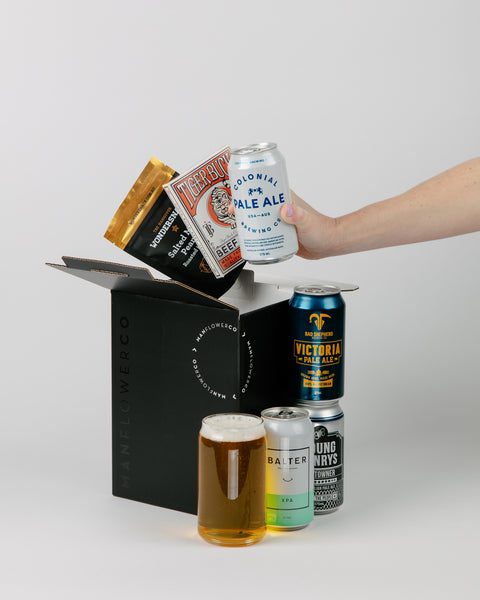Beers, Snacks & Glass Gift Pack