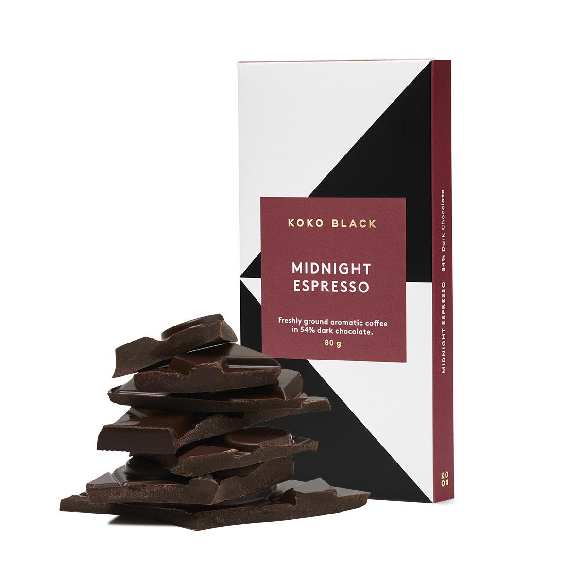 Koko Black - Midnight Espresso | Dark Chocolate Block