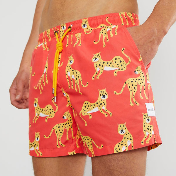 Skwosh Swim Shorts - Cheeta Margarita LGE